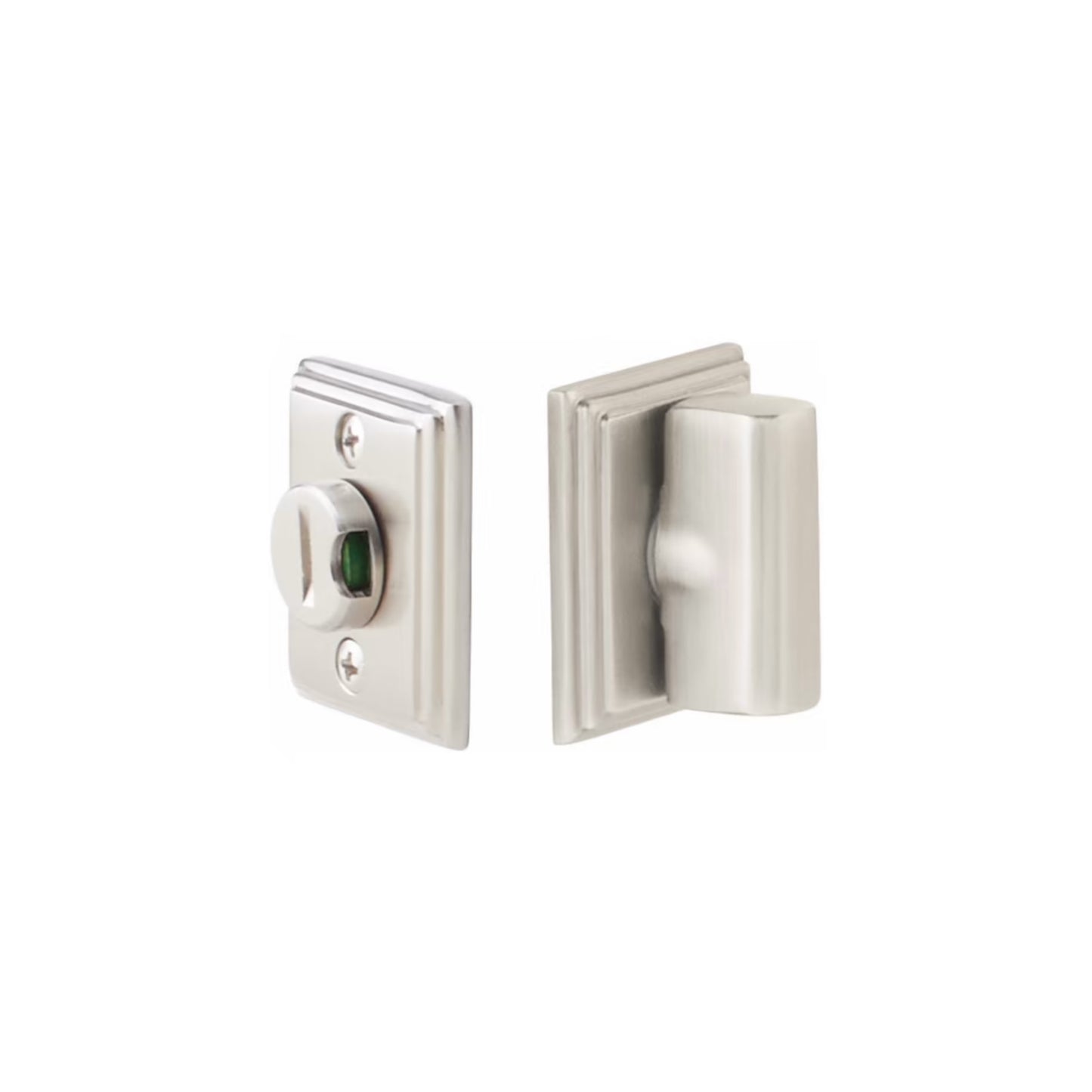 Wilshire Double Rosette Privacy Bolt with Indicator